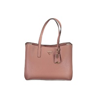 Guess Jeans Women's Pink Polyethylene Handbag - One Size