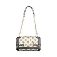 Guess Jeans Women's Black Cotton Handbag - One Size