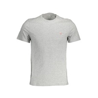 Guess Jeans Men's Chic Gray Slim Fit Logo Tee for  - 2XL