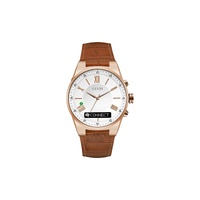 Guess Men's Brown Leather Watch - One Size