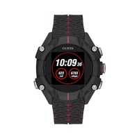 Guess Men's Black Resin Watch - One Size