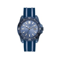 Guess Men's Blue Silicone Watch - One Size