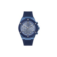 Guess Men's Blue Silicone Watch - One Size