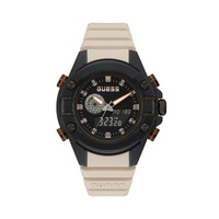 Guess Men's Beige Resin Watch - One Size