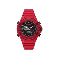 Guess Men's Red Silicone Watch - One Size
