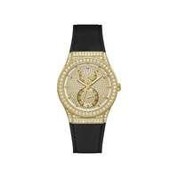 Guess Women's Black Silicone Watch - One Size