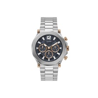 Guess Men's Gray Stainless Steel Stainless Steel Watch - One Size