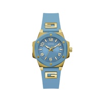 Guess Women&#39;s Blue Silicone Watch - One Size