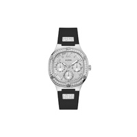 Guess Women&#39;s Black Silicone Watch - One Size