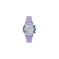 Guess Women's Purple Silicone Watch - One Size