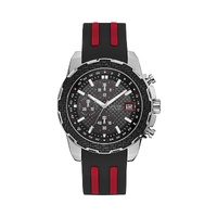 Guess Men's Black Rubber Watch - One Size
