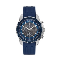 Guess Men's Blue Rubber Watch - One Size