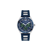 Guess Men's Blue Silicone Watch - One Size