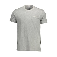 Harmont &amp; Blaine Men's Gray Cotton T-Shirt - M