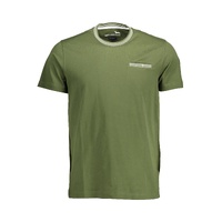 Harmont &amp; Blaine Men's Green Cotton T-Shirt - L
