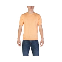Hamaki-Ho Men's Orange Cotton T-Shirt - 52 IT