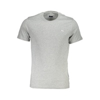 Harmont &amp; Blaine Men's Sleek Round Neck Embroidered Tee - M
