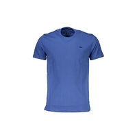 Harmont &amp; Blaine Men's Blue Cotton T-Shirt - 2XL