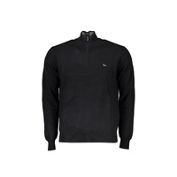 Harmont &amp; Blaine Men's Black Cotton Sweater - XL