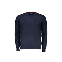 Harmont &amp; Blaine Men's Blue Cotton Sweater - 2XL