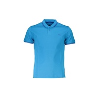 Harmont &amp; Blaine Men's Light Blue Cotton Polo Shirt - M