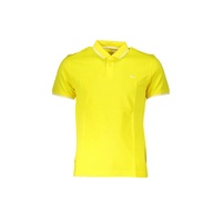 Harmont &amp; Blaine Men's Yellow Cotton Polo Shirt - L