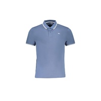 Harmont &amp; Blaine Men's Blue Cotton Polo Shirt - S