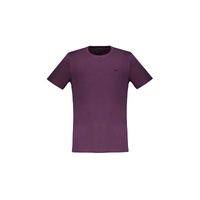 Harmont &amp; Blaine Men's Purple Cotton T-Shirt - S