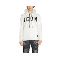 Icon Men&#39;s White Cotton Sweater - 42 IT