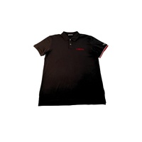 Iceberg Men's Black Cotton Polo Shirt - L