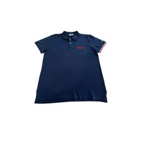 Iceberg Men's Blue Cotton Polo Shirt - S