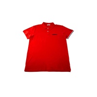 Iceberg Men's Red Cotton Polo Shirt - L