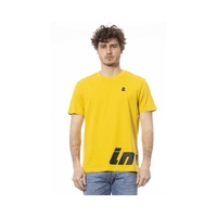 Invicta Men's Yellow Cotton T-Shirt - M