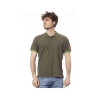 Invicta Men's Green Cotton Polo Shirt - M