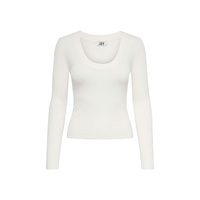 Jacqueline De Yong Women's White Viscose Tops &amp; T-Shirt - 42 IT