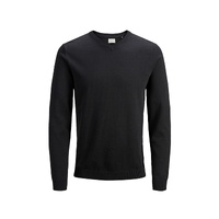 Jack Jones Men's Black Cotton T-Shirt - 44 IT
