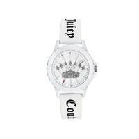 Juicy Couture Women's White Silicone Watch - One Size