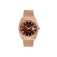 Jason Hyde Men's Rose Gold Textile Watch - One Size