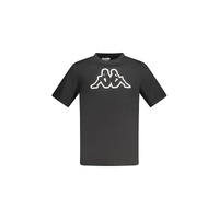 Kappa Men's Black Cotton T-Shirt - M