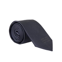 Dolce &amp; Gabbana Men's Blue Solid Silk Adjustable Tie  - One Size