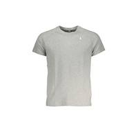 K-WAY Men's Gray Cotton T-Shirt - 2XL