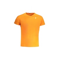 K-WAY Men's Orange Cotton T-Shirt - 2XL