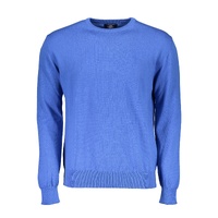 La Martina Men&#39;s Blue Cotton Shirt - S