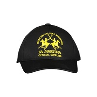 La Martina Men's Elegant Embroidered Visor Hat - One Size