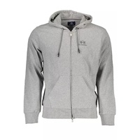 La Martina Men's Gray Cotton Sweater - XL