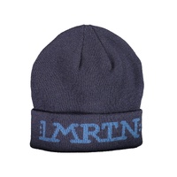 La Martina Men&#39;s Elegant Embroidered Nylon Cap in Serene Blue - One Size