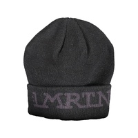 La Martina Men's Sleek Embroidered Cap in Timeless Black - One Size