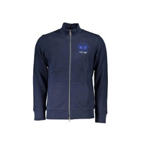 La Martina Men's Blue Cotton Sweater - M