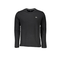 La Martina Men's Black Cotton T-Shirt - 2XL