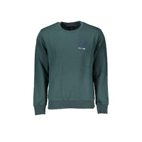 La Martina Men's Green Cotton Sweater - XL